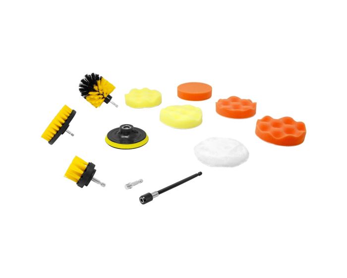 Juego de 11 Cepillos para taladro 11540 Adir