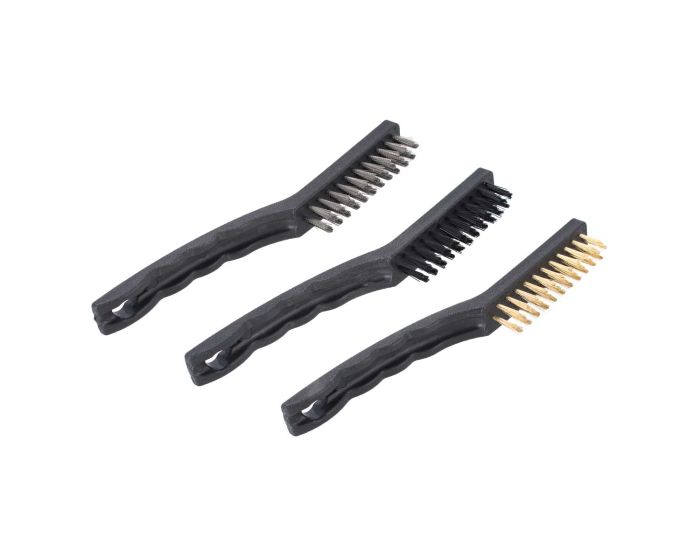 Set de cepillos de alambre grandes 3 piezas 11546 Adir
