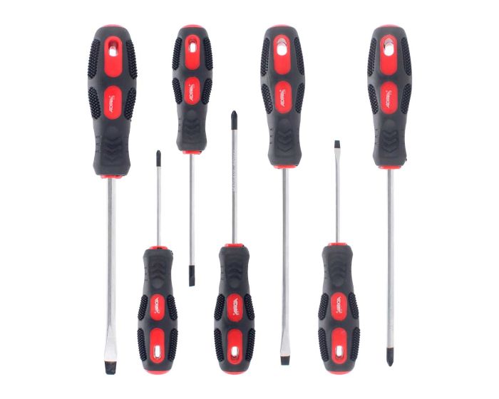 Juego de 7 desarmadores Confort Grip 119 Adir