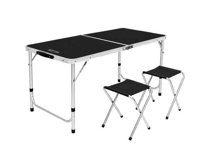 Mesa plegable tipo portafolio con 4 bancos portátiles 12140 Deco Hogar