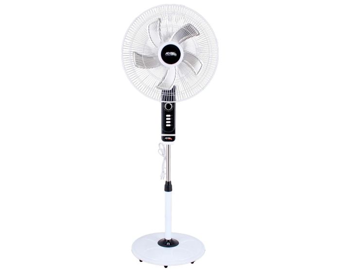 Ventilador de pedestal 20" blanco Silent & Turbo Power 12385 Adir