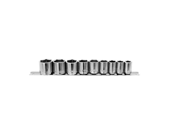 Juego de 8 dados hexagonales estandar 1/2" 1248 Adir