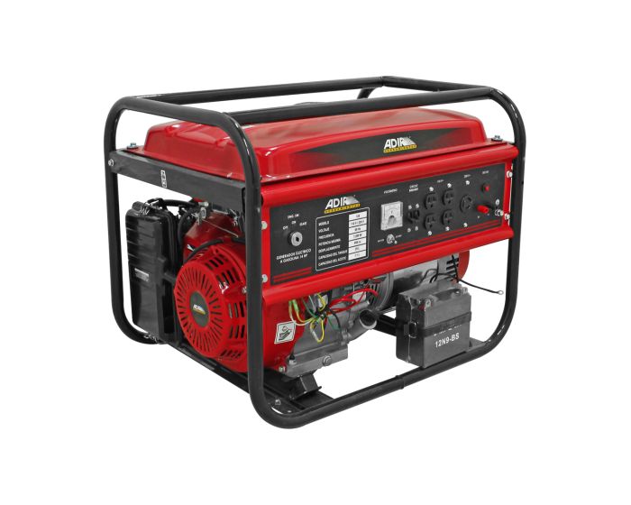Generador eléctrico a gasolina de 14 HP y 7,200 W 128 Adir