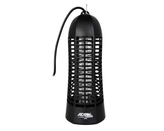 Eliminador de insectos alta potencia 6W Luz LED Negra 12843 Adir