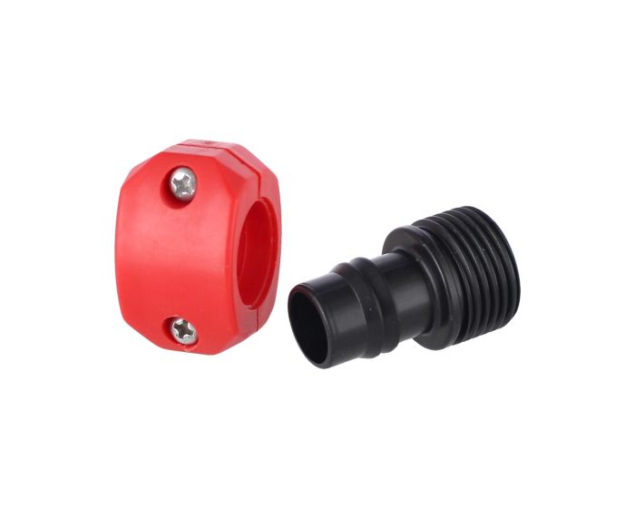 Conector plástico para manguera macho 5/8"-3/4" 13137 Adir