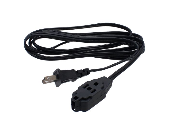 Extensión electrodoméstica negra 2 m 13836 Adir
