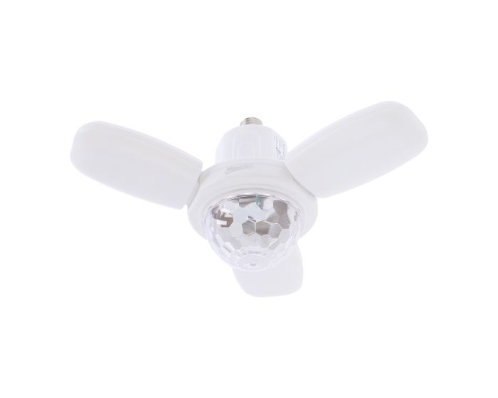 Foco party light tipo ventilador con bocina y Bluetooth 20 W 14207 Mavrik
