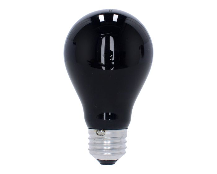 Lámpara incandescente de luz 75 W Negra 14350 Mavrik