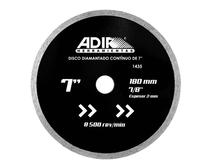 Disco diamantado continuo de 7" 1435 Adir
