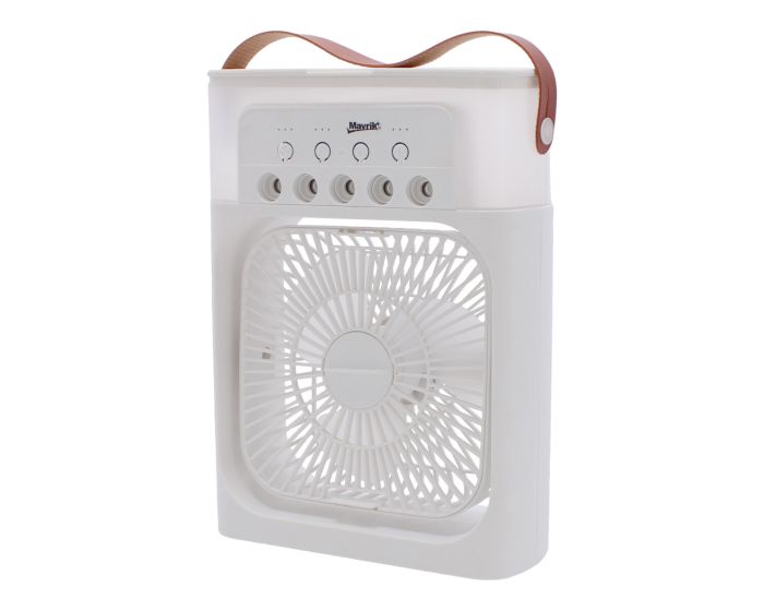 Ventilador y enfriador de aire portátil 2 en 1 blanco 14454 Adir