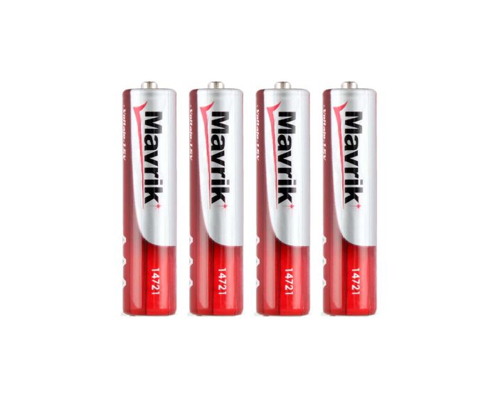 Paquete de Pilas "AAA" con 4 Piezas 14721 Mavrik