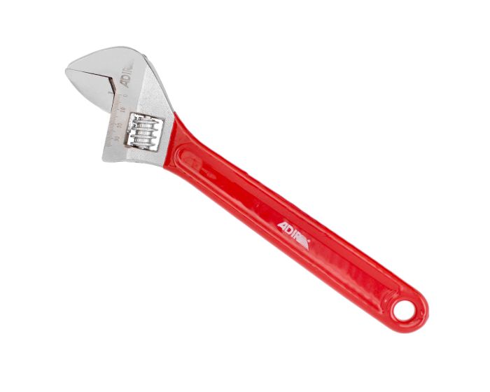 Llave ajustable (perico) con mango de vinil 12" 15423 Adir