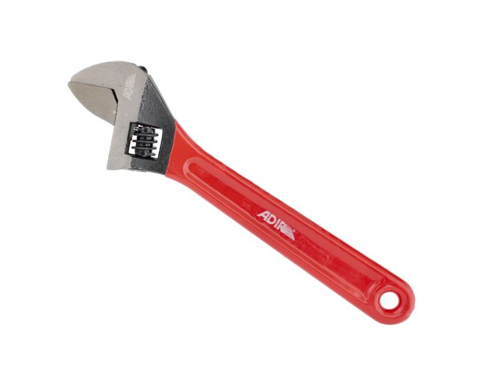 Llave ajustable (perico) pavonada con mango de vinil 10" 15426 Adir