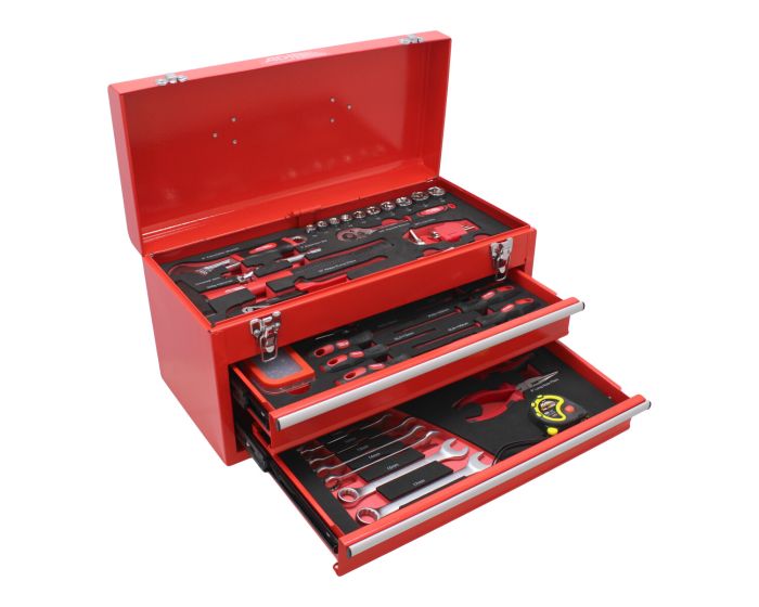 Caja metálica de herramientas 88 piezas 15454 Adir