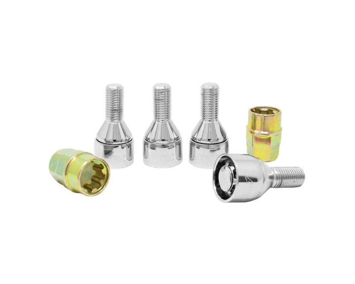 Seguros para rines de birlo 12 mm x 1.5 15706 Adir