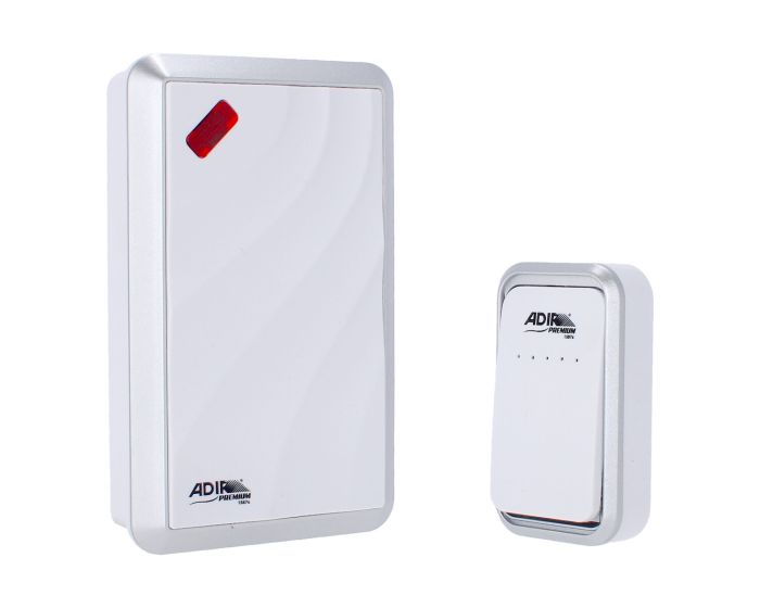 Timbre inalámbrico blanco minimalista 36 tonos 15876 Adir