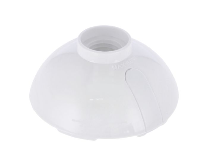 Socket redondo blanco de plástico 15916 Adir