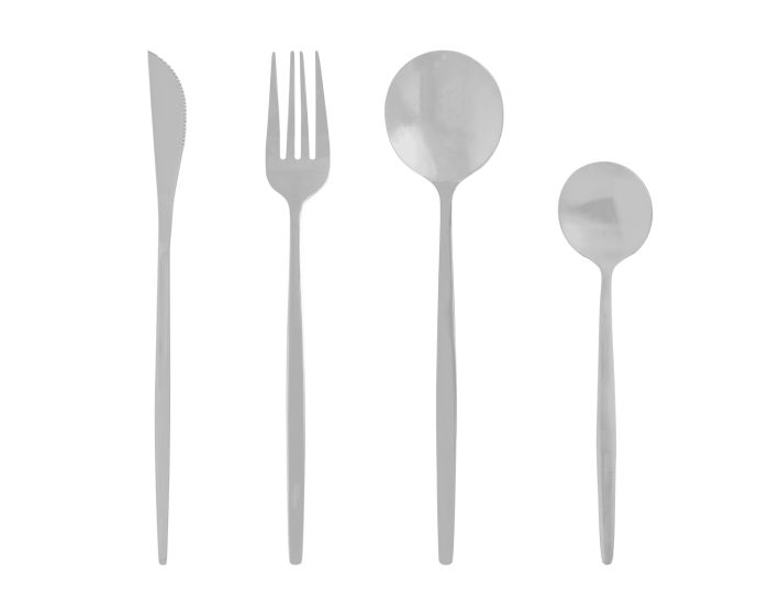 Set de cubiertos de 24 piezas 17022 Silver Master 