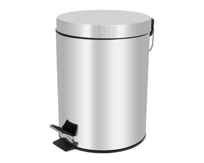 Contenedor para basura de 5 litros 17230 Silver Master