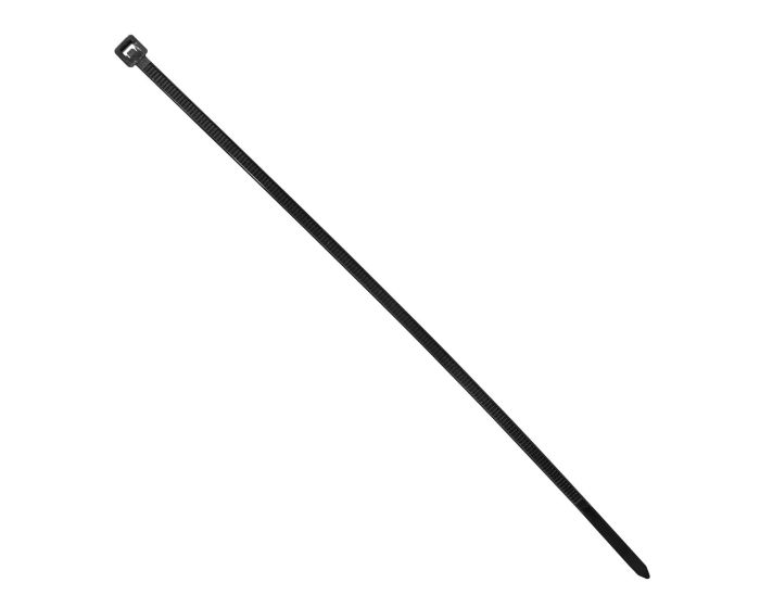 Cinchos de plástico negro de 6" con 100 piezas 1747 Adir