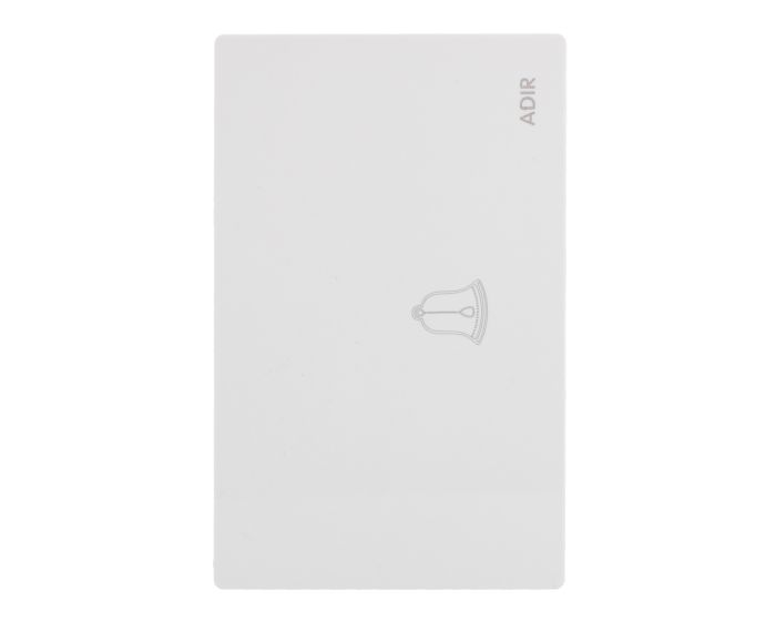 Placa con Timbre blanca Línea Cantabria Flat 18014 Adir