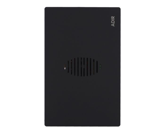 Timbre electrónico musical negro mate Línea Cantabria Flat 18042 Adir
