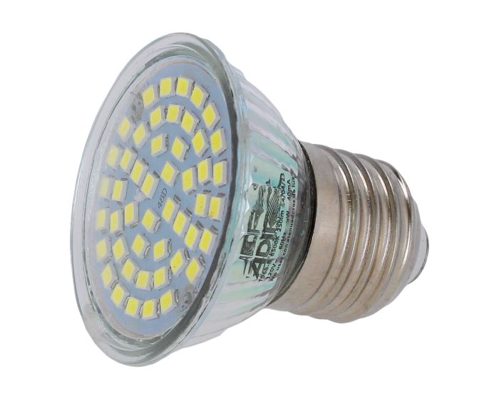 Lámpara 48 super LEDs E27 5 W luz blanca 1968-B Adir