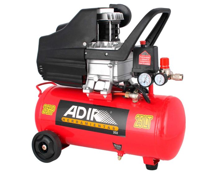 Compresor de aire horizontal 2.5 HP 202 Adir