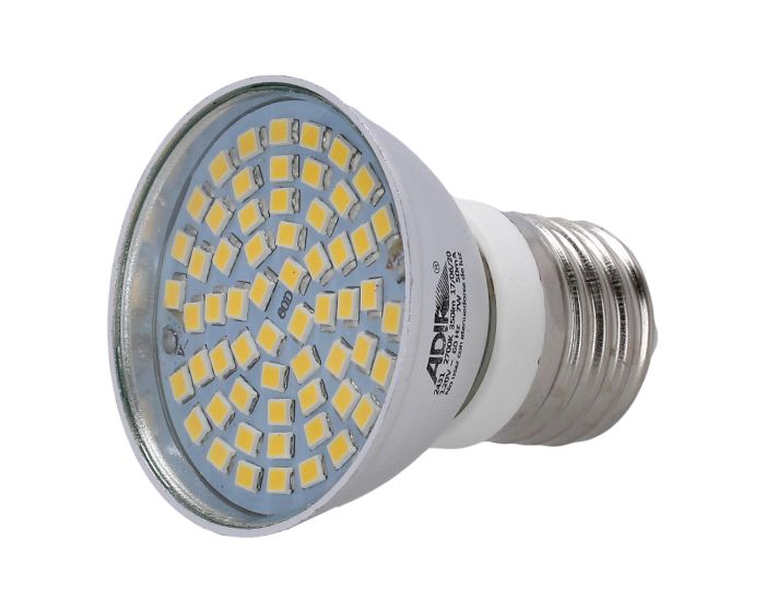 Lámpara 60 LEDs de cristal templado E27 7 W luz cálida 2431 Adir