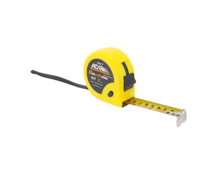 Flexómetro ergonómico 8 metros 332-T Adir