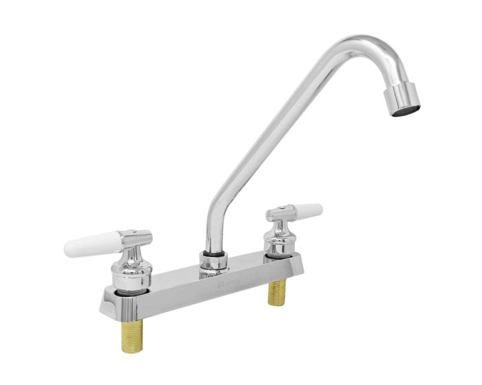 Mezcladora 8" para fregadero cuello de ganso 363 Maxflu