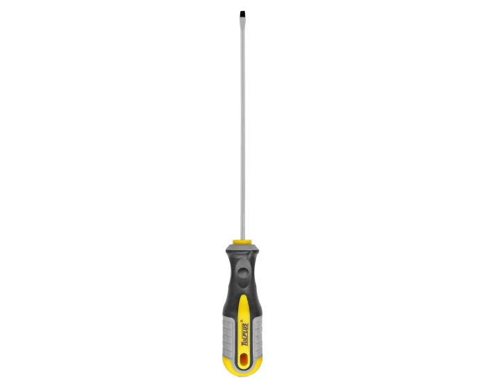 Desarmador punta plana con mango confort grip 1/8" x 8" 3701 Tulplus
