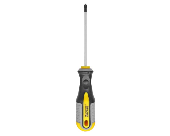 Desarmador punta Phillips con mango confort grip 3/16" x 4" 3710 Tulplus