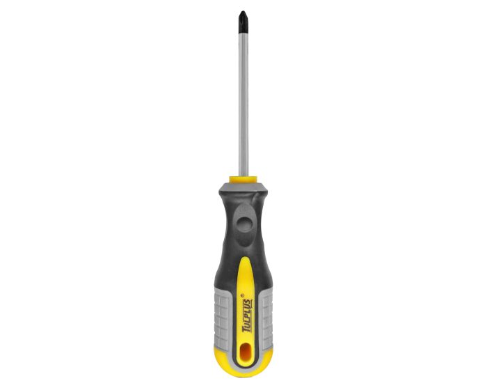 Desarmador punta Phillips con mango confort grip 1/4" x 4" 3712 Tulplus 