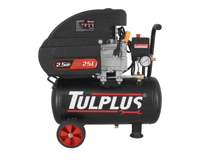 Compresor de aire 2.5 HP con tanque de 25 litros 3830 Tulplus