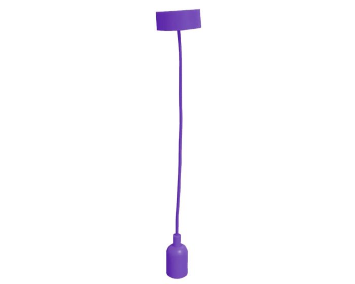 Luminario colgante tipo socket Morado 4224 Adir
