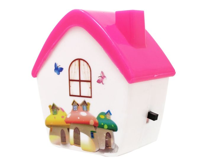 Luz de noche LED figura de casita 4383 Adir