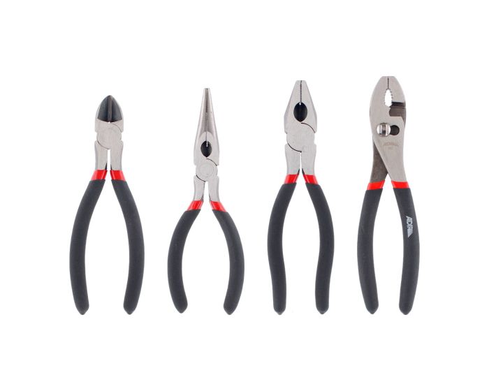 Juego de 4 pinzas de 6" y 8" 455 Adir