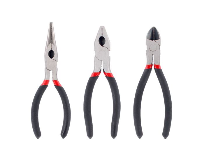 Juego de 3 pinzas de 6" 457 Adir