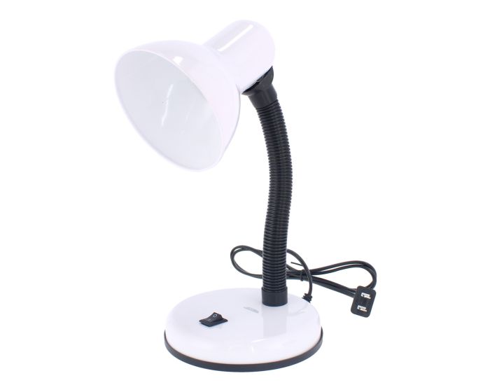 Luminario de escritorio flexible blanco 4705 Adir