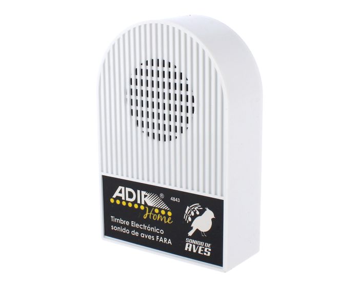 Timbre electrónico sonido de aves FARA 4843 Adir