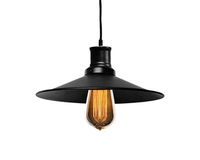 Luminario colgante decorativo Negro mate Olympia 5097 Adir