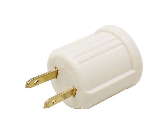 Portalámpara de baquelita con clavija 5557 Adir