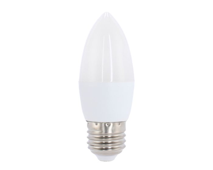 Lámpara tipo vela cobertura mate 6 W luz cálida 5627 Adir