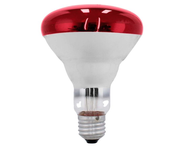 Lámpara incandescente tipo reflector BR30 75 W Rojo 6011 Adir