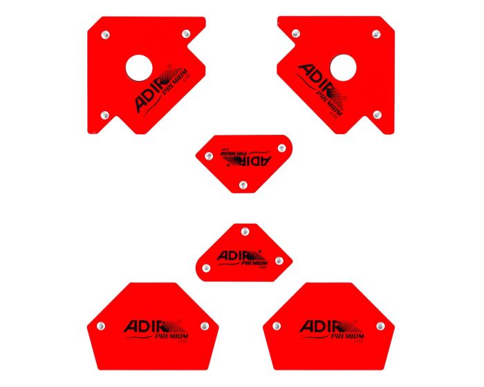 Set de escuadras imantadas para soldar 6 piezas 6729 Adir