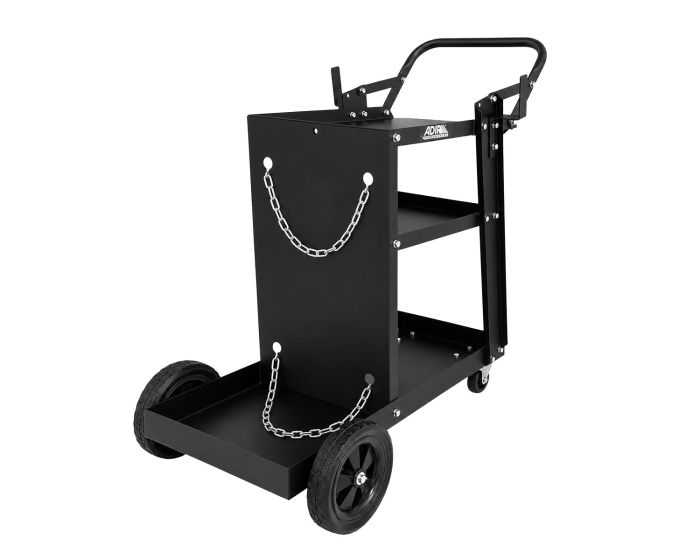Carrito para soldadora con porta tanque de oxígeno 6739Adir