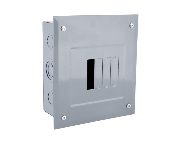 Centro de carga de 4 unidades 100 Amp empotrable 7054 Adir