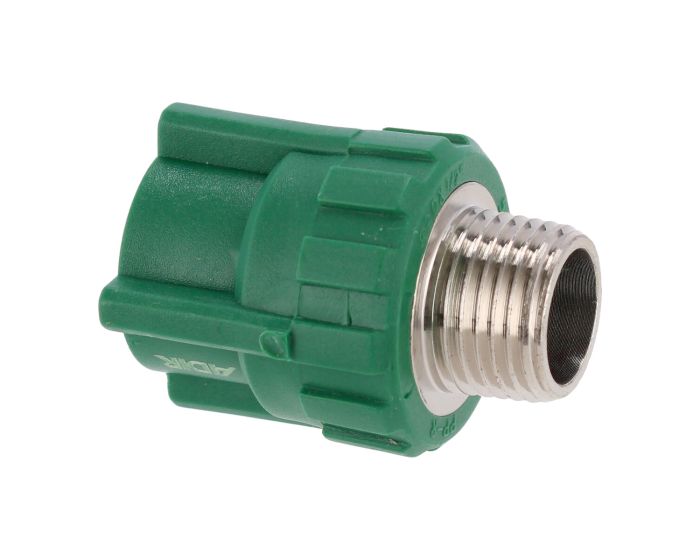 Adaptador Macho PPR 20 mm x 1/2" 7128 Maxflu