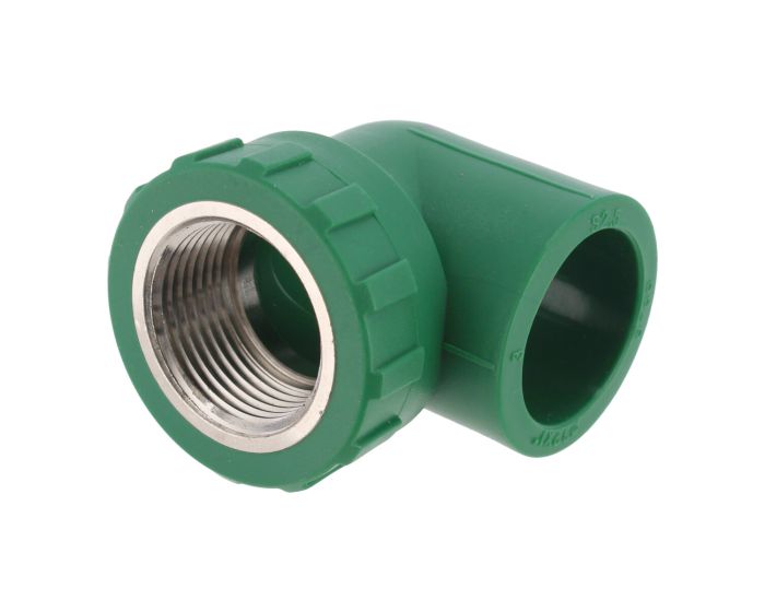Codo PPR de 90° rosca Hembra 25 mm x 3/4" 7132 Maxflu